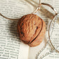 Walnut box -Reserved for Vanessa - Only sold together with a figure or necklace as an extra