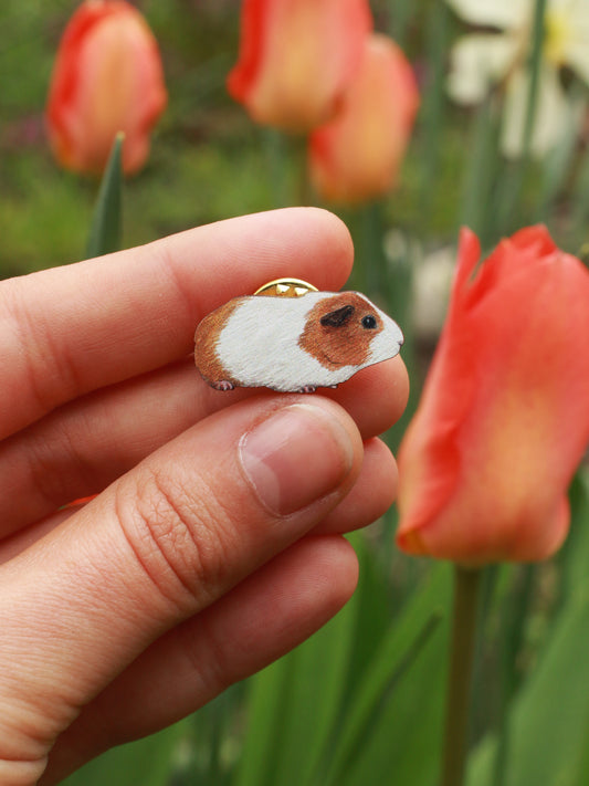 Guinea pig wooden pin