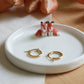 Foxes Ring Dish / Jewelry Dish / Ceramic Trinket Dish