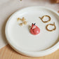 Sleeping Fox Ring Dish / Jewelry Dish / Ceramic Trinket Dish