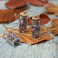 Heather in a bottle necklace - Real heather flower from Scotland