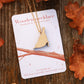 Nuthatch - wooden bird necklace